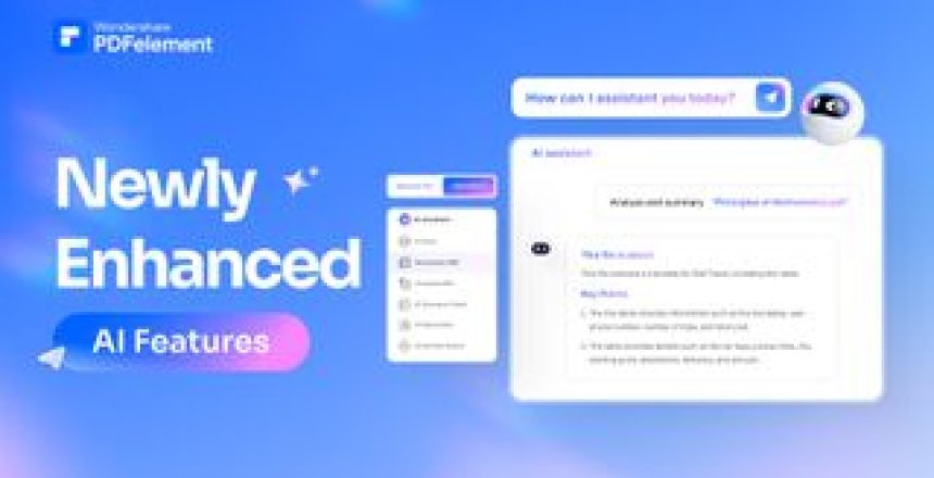 Boost your productivity with a powerful suite of AI-powered tools from Wondershare PDFelement 11
