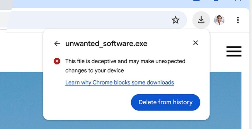 Chrome adds new warnings and cloud scanning for suspicious downloads