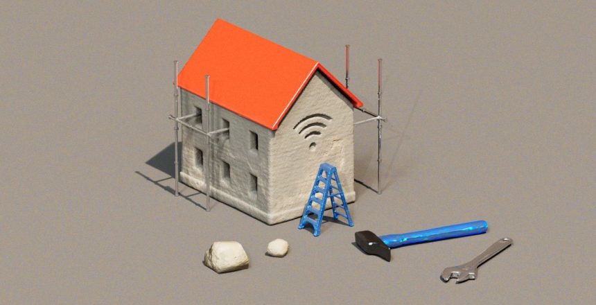 Homes need to be built for better internet