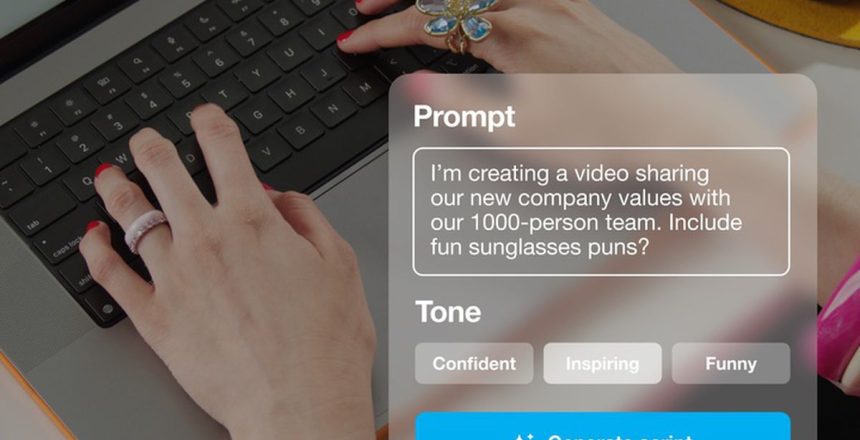 Vimeo’s new AI script generator will write corporate marketing filler in seconds