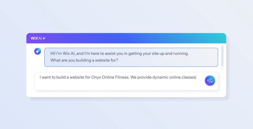Wix will let you build an entire website using only AI prompts