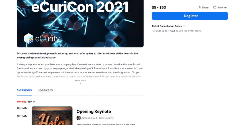 Zoom Events will try to re-create the in-person conference experience